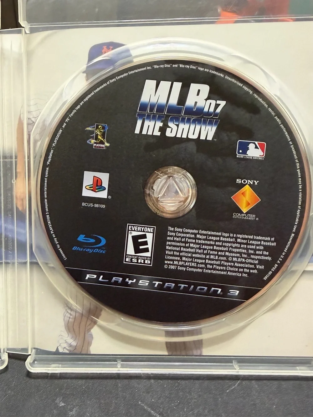 Sony MLB 07 The Show PS3 PlayStation 3